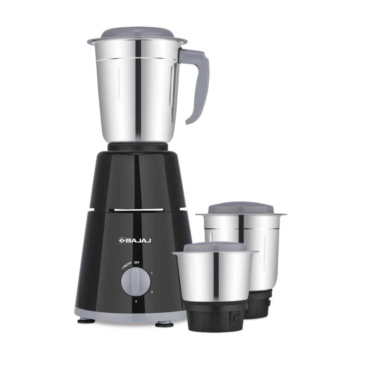 Bajaj Gx1 Ninja Series 500w Mixer Grinder Wit
