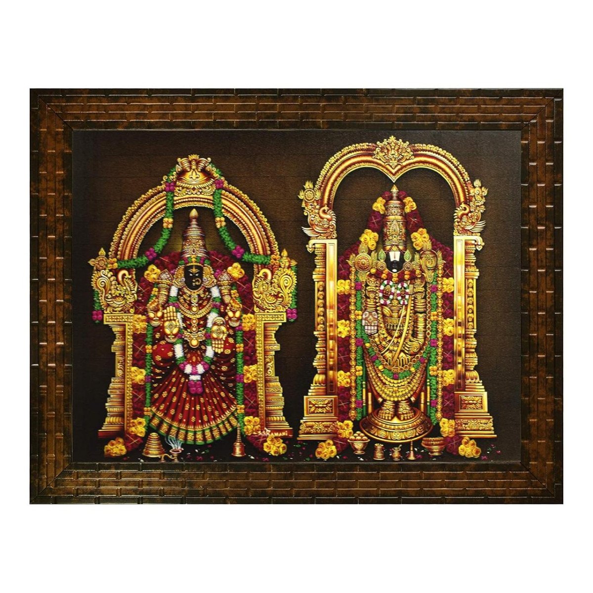 🔥🔥‎Indianara Religious Painting -Synthetic Wood, 27x