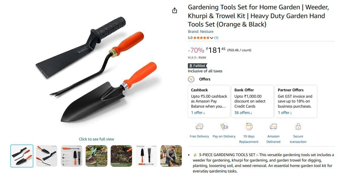 Garden Tools 181