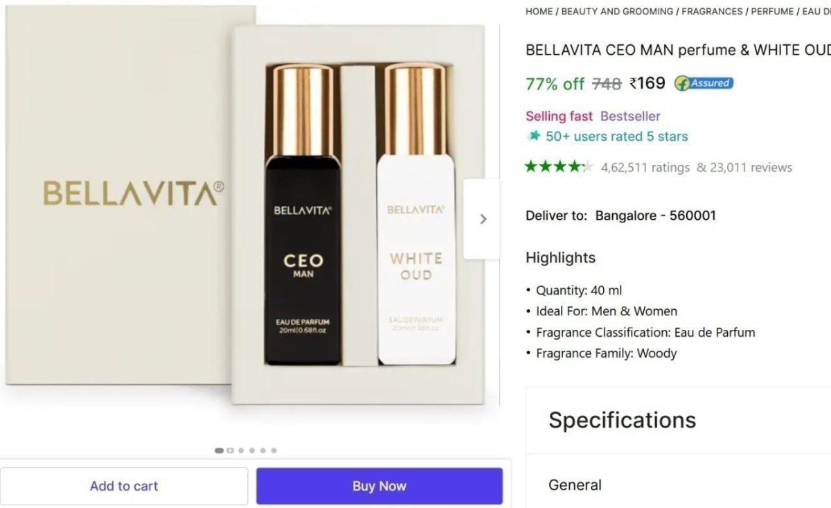 BELLAVITA Perfume Combo @ ₹169

 

More Details 👉 

📢 Join WhatsApp Deals


#DealsHeaven #LootDeals #BestDeals