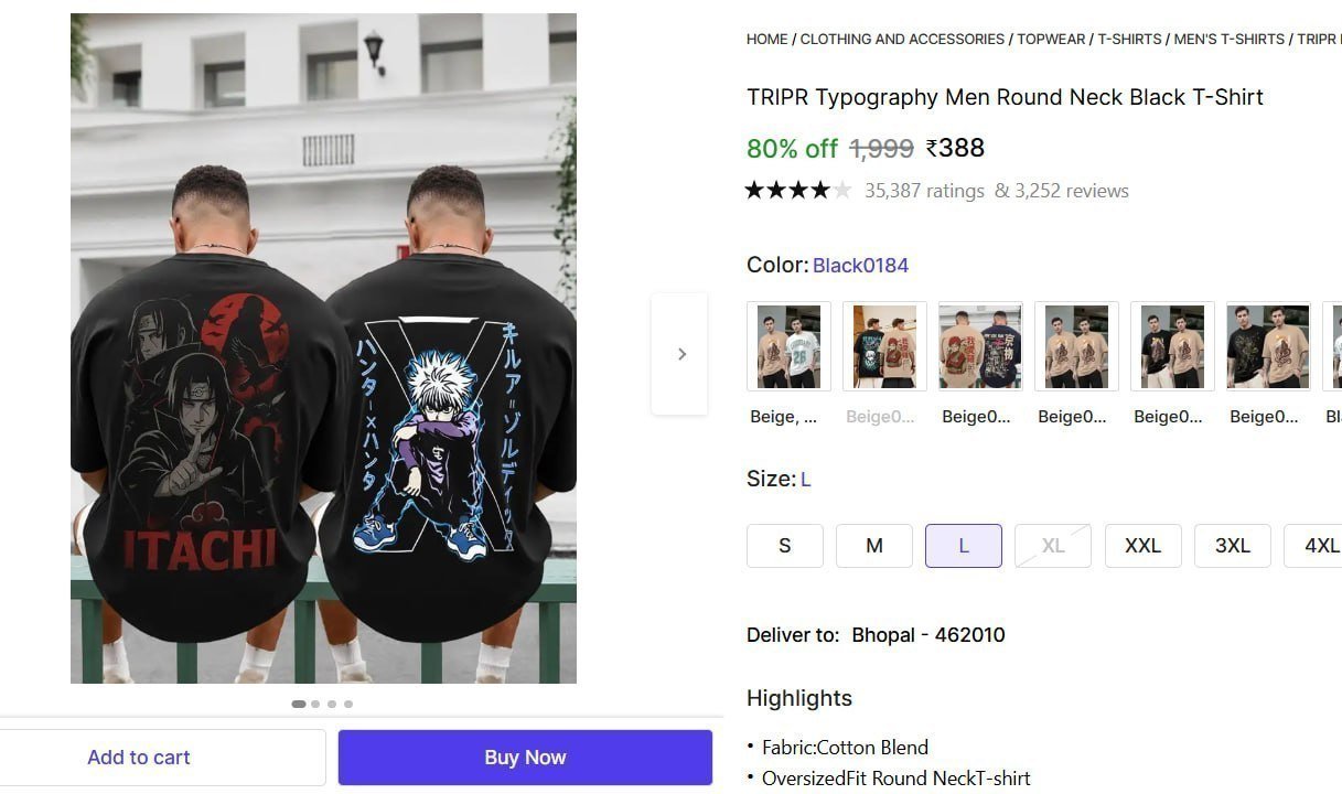 Oversized T-shirts 388