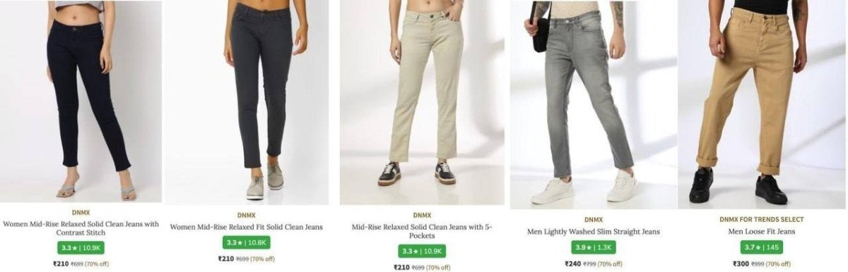 AJIO Loot : Jeans Starts at 210.

Men : 
Women : 

More Details 👉 

📢 Join WhatsApp Deals


#DealsHeaven #LootDeals #BestDeals