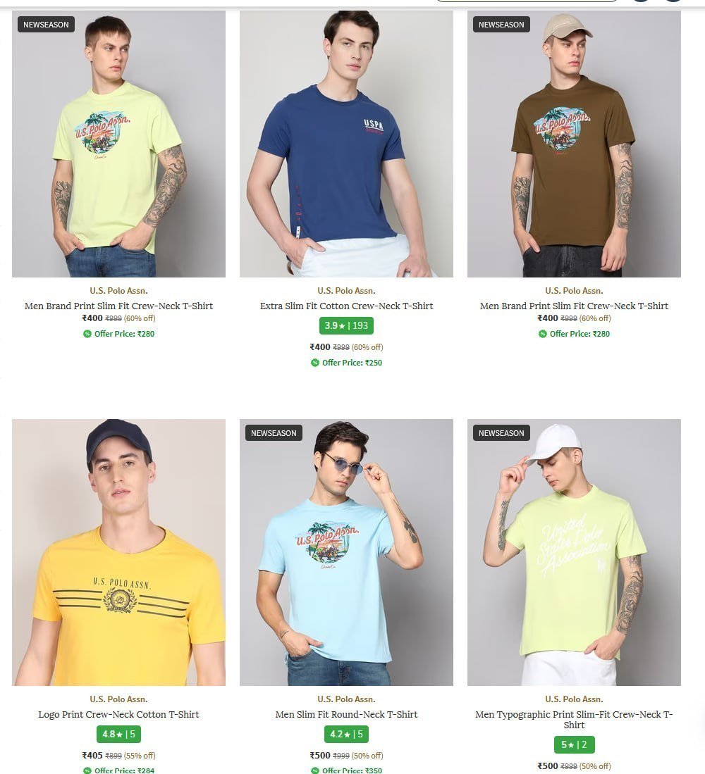 Looootu S Polo Assn Men S Clothing 70 Starting Fro