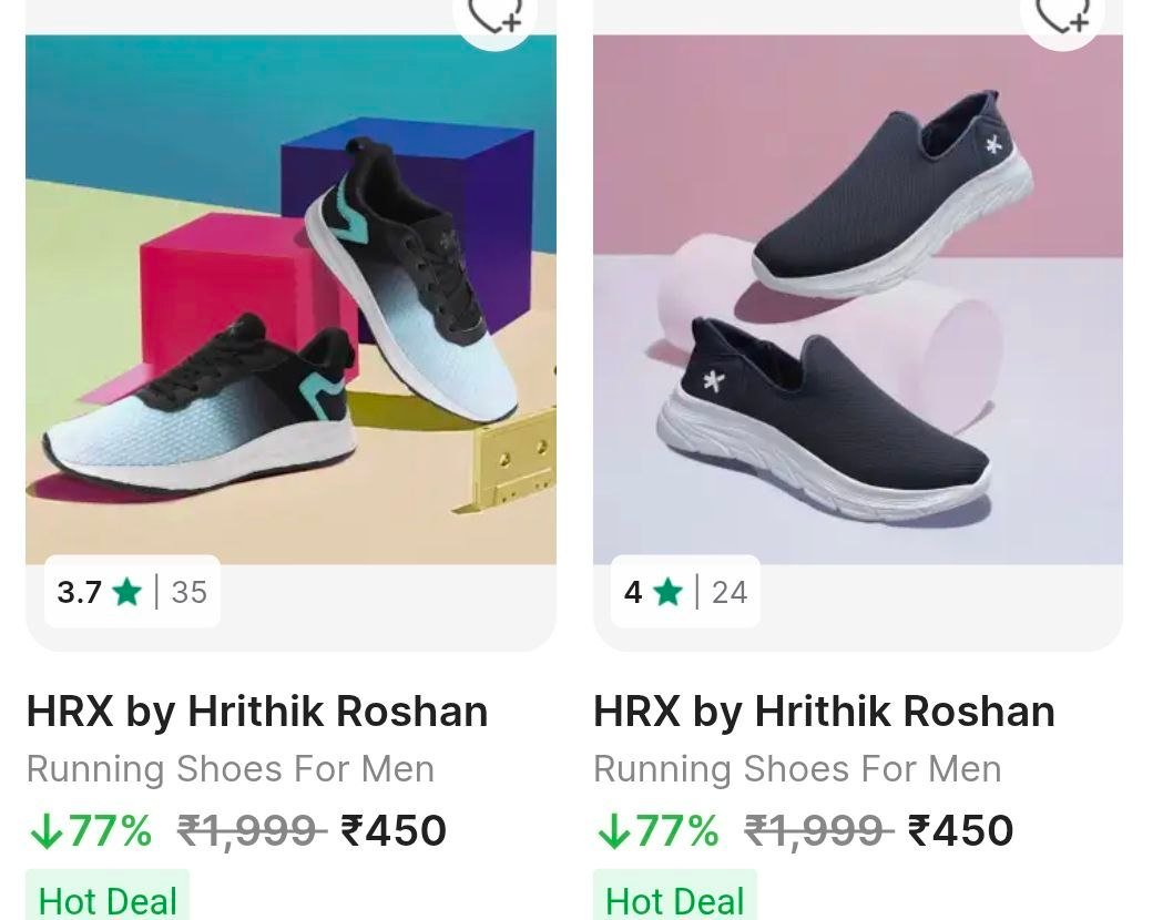 Flipkart | 👟 HRX Shoes — Starting ₹450 🏃‍♂️

👉    

More Details 👉 

📢 Join WhatsApp Deals


#DealsHeaven #LootDeals #BestDeals