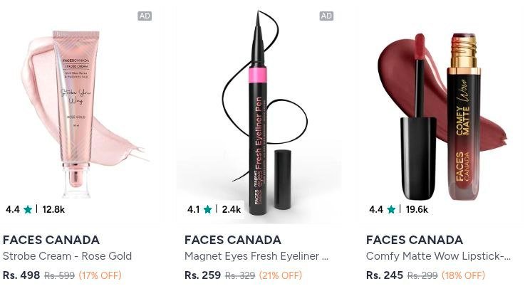 🔥Myntra | Faces Canda - Upto 40% Off

⚡

More Details 👉 

📢 Join WhatsApp Deals


#DealsHeaven #LootDeals #BestDeals