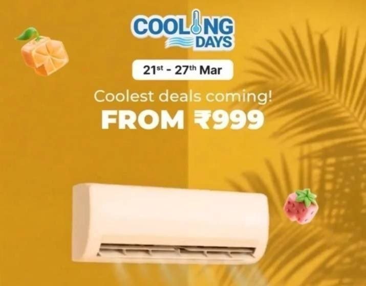 Flipkart Cooling Days :
10% Off On HDFC Credit Card (21st - 27th March)



More Details 👉 

📢 Join WhatsApp Deals


#DealsHeaven #LootDeals #BestDeals