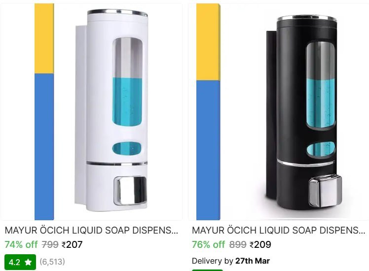 🔥  Liquid Soap Dispenser Starts @ ₹207

 🔗 

More Details 👉 

📢 Join WhatsApp Deals


#DealsHeaven #LootDeals #BestDeals