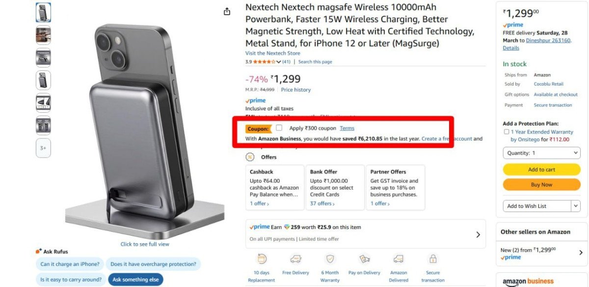 Loot : Apply ₹300 off Coupon



More Details 👉 

📢 Join WhatsApp Deals


#DealsHeaven #LootDeals #BestDeals