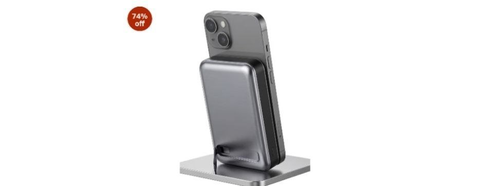 💥Nextech Nextech magsafe Wireless 10000mAh Powerbank, Faster 15W Wireless Charging, Better Magnetic Strength, Low Heat with Certified Technology

💰Deal @ 999🔥.  ❌Reg @ 1399

✅ apply 300 o...