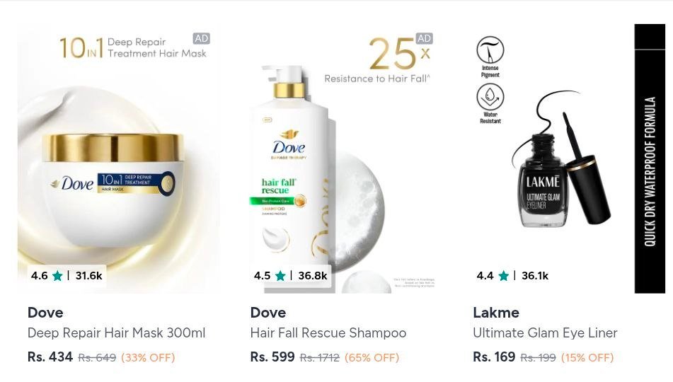 💄✨ Myntra MEGA Beauty Sale – Upto 65% OFF + EXTRA 10% OFF! ✨💄

🎟️ Use Coupon Code: GET10OFF
💥 Extra 10% OFF on already discounted prices
👉 Shop Now: 

🌟 Top Brands Included:
...