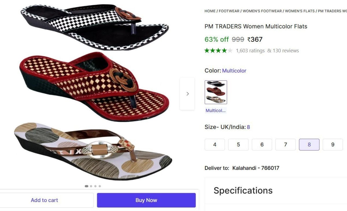 🔥  (Pack Of 3) Women Multicolor Flats @ ₹367

🔗 

More Details 👉 

📢 Join WhatsApp Deals


#DealsHeaven #LootDeals #BestDeals