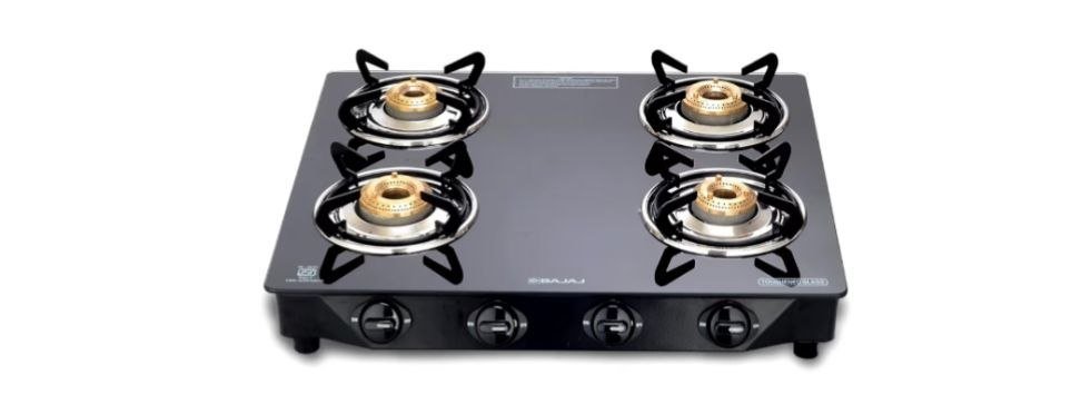 59% off : Bajaj Ultra 4 Burner Gas Stove | 6 MM Toughened Glass top with Charcoal Finish Powder Coasted Frame | 4 Brass Burners | 1-Yr Warranty  by Bajaj

💰Deal @ 3599🔥.  ❌Reg @ 3999

🔗

Mo...