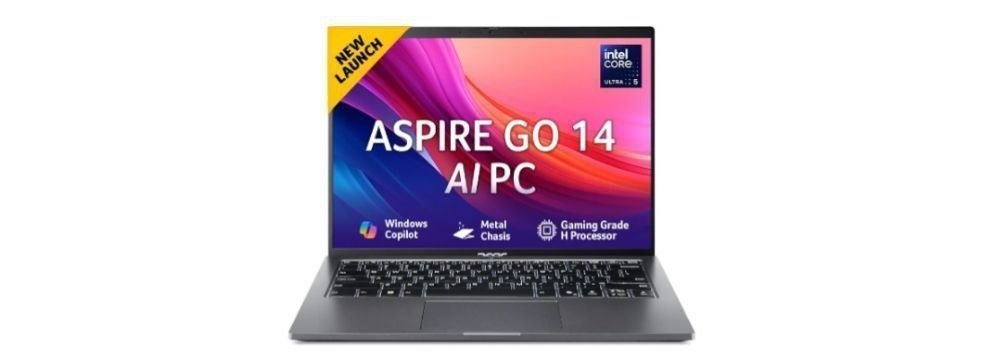 💥acer Aspire Go 14, Intel Core Ultra 5 125H (14th Gen),16GB DDR5 RAM/512GB SSD, WUXGA IPS, 14.0"/35.56 cm, Win 11, MS Office, Steel Gray, 1.5 kg, AG14

💰Deal @ 43490🔥.  ❌Reg @ 54k

✅9500 ...