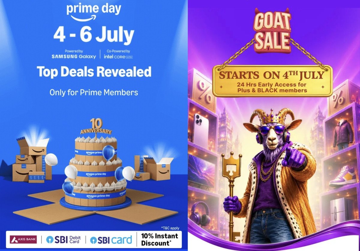 Upcoming Amazon Prime Day Flipkart Goat Sale 