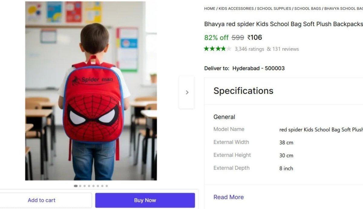 🔥  Kids School Bag @ ₹106

🔗 

More Details 👉 

📢 Join WhatsApp Deals


#DealsHeaven #LootDeals #BestDeals