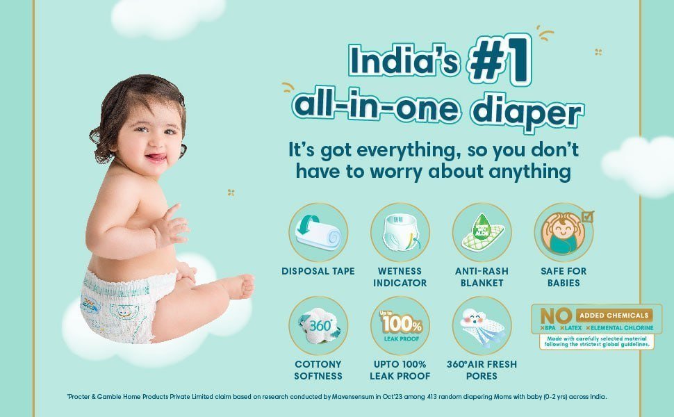 Pampers Baby Diapers 54 Pcs (M) @648.

Apply 17% Off Coupon : 

More Details 👉 

📢 Join WhatsApp Deals


#DealsHeaven #LootDeals #BestDeals