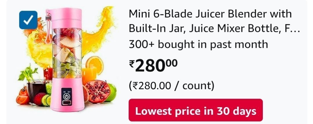 ₹280 
💙 

More Deals! 👉 Click HERE 

 Must Read ⬅️ |  Whatsapp 🎁 | Bots 🤖

More Details 👉 

📢 Join WhatsApp Deals


#DealsHeaven #LootDeals #BestDeals