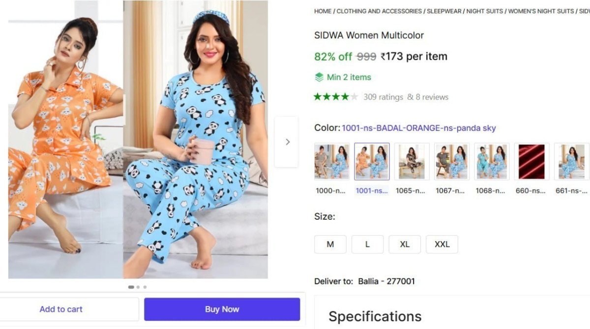 🔥  Women Printed Night Suit Set @ ₹173

🔗 

Min 2 Buy

More Details 👉 

📢 Join WhatsApp Deals


#DealsHeaven #LootDeals #BestDeals