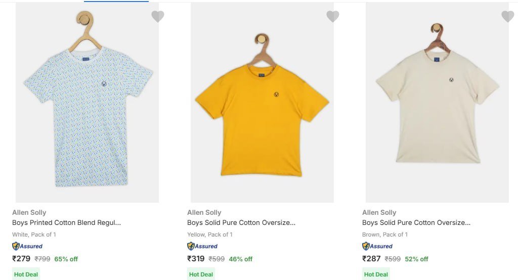 Flipkart | Kids Branded Wear Sale – Up to 70% OFF!

✨ Allen Solly
🔗 

✨ U.S. Polo Assn.
🔗 

✨ United Colors of Benetton
🔗 

✨ Pepe Jeans & Killer
🔗 

✨ Urbano Juniors
🔗 

Mo...