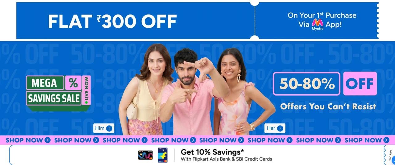 Myntra Mega Fashion Sale Up To 80 Huge Discounts E