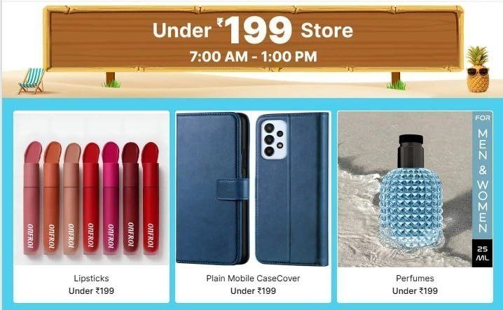 Shopsy Under ₹199 Store 

 

More Details 👉 

📢 Join WhatsApp Deals


#DealsHeaven #LootDeals #BestDeals