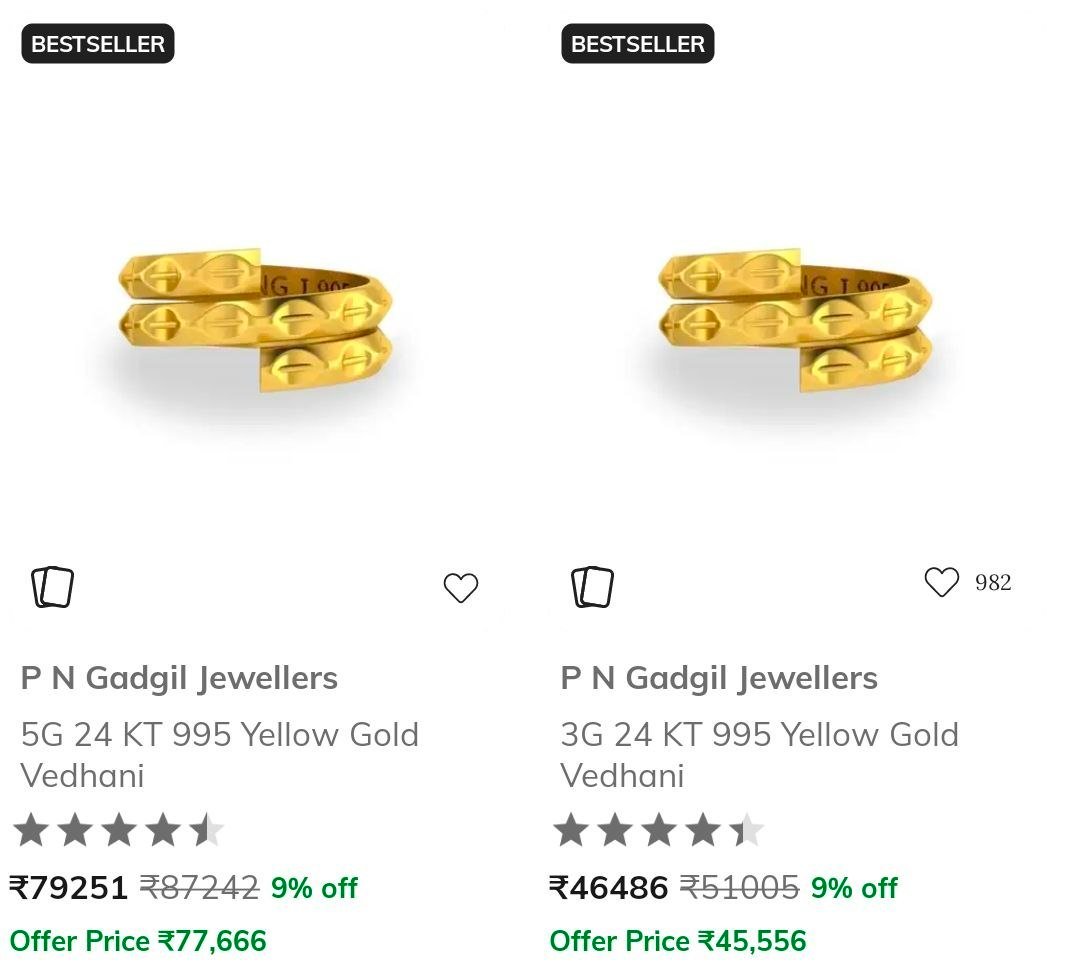 💰 Gold Advantage Deal on AJIO ✨
🪙 Bhima 24K (3gm) Gold Bar

💸 Price Comparison:
📉 Market Price: ₹15,000/gm
🔥 AJIO Price: ₹14,746/gm

👉 Buy Now: 

💳 Extra Savings
🎯 Apply ...