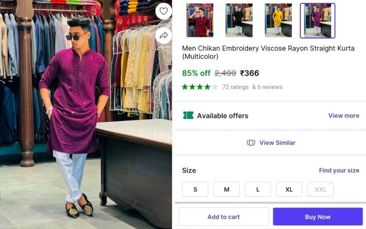 🔥  Men's Embroidered Kurta at ₹366

🔗 

[4 Colors Available]

More Details 👉 

📢 Join WhatsApp Deals


#DealsHeaven #LootDeals #BestDeals