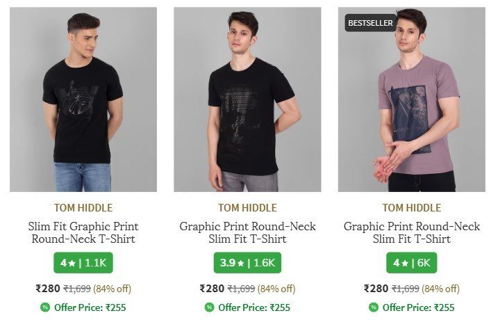 💥Ajio | Upto 84% Off on OverSized Tshirts Starts @280.

👉Link : 

More Details 👉 

📢 Join WhatsApp Deals


#DealsHeaven #LootDeals #BestDeals