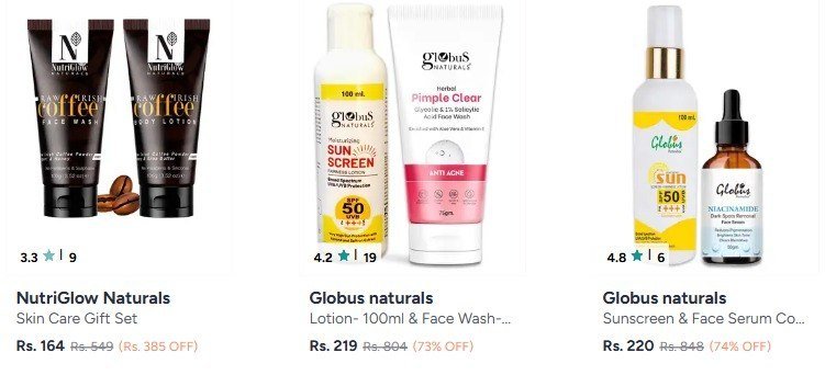 💥Myntra | Upto 74% Off On Skin Care Combo Starting @₹ 164⚡️⚡️ 
 
Link : 

More Details 👉 

📢 Join WhatsApp Deals


#DealsHeaven #LootDeals #BestDeals