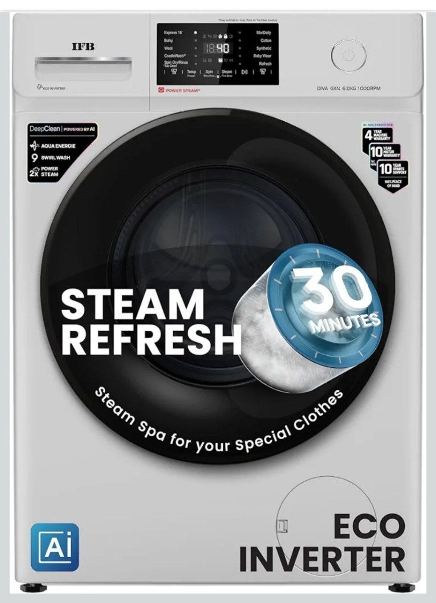 🔥🔥IFB 6 Kg 5 Star, DeepClean® Technology, AI Powered, Fully Automatic Front Load Washing Machine

🎁 Deal Price : ₹20,990

Buy Here : 

💥 Bank Offer : ₹3,000 Off On AXIS Credit Card E...