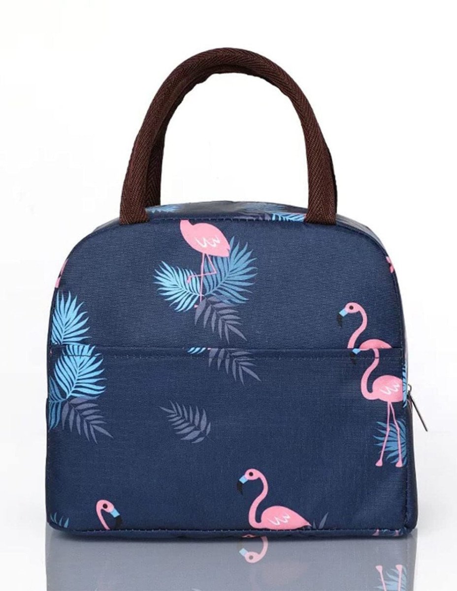 Lunch Bag For Kids Cooler Tote Bag With Front Pocket Lunch Box Reusable Lun