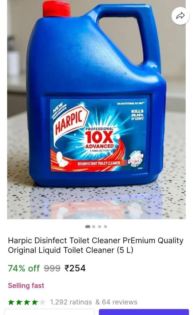 5LTR:-

More Details 👉 

📢 Join WhatsApp Deals


#DealsHeaven #LootDeals #BestDeals