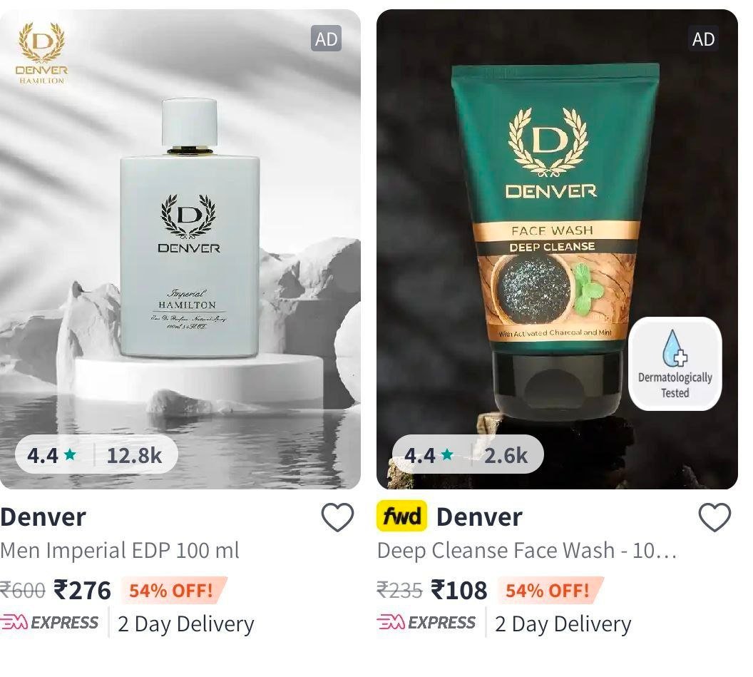 🌟Myntra | 🔥Nivea Min. 50% Off:  
🖇️

🔥Biotique Min. 45% Off: 
🖇️

🔥Park Avenue Min. 50%: 
🖇️

🔥Denver Min. 50%: 
🖇️

🔥Patanjli Min 50%:
🖇️

🔥Appliances: m...