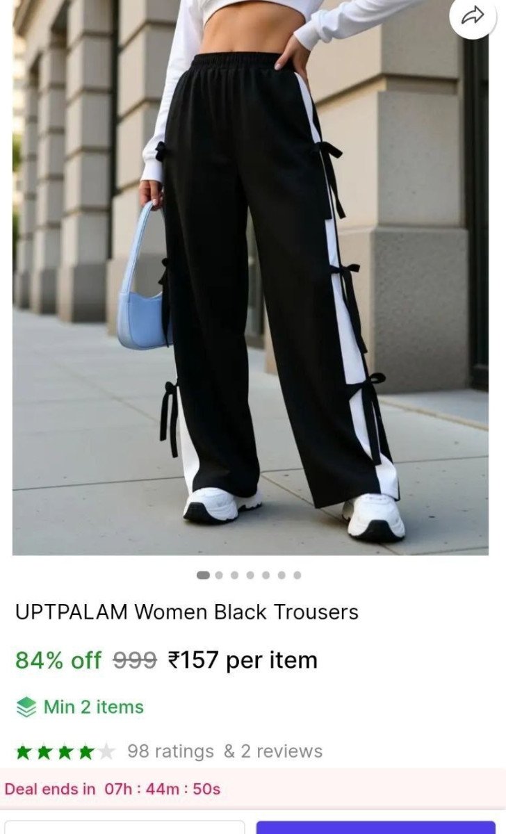 👉

◼️Minimum Buy 2 Quantity 
◼️Add To Cart Price Automatically Decrease

More Details 👉 

📢 Join WhatsApp Deals


#DealsHeaven #LootDeals #BestDeals