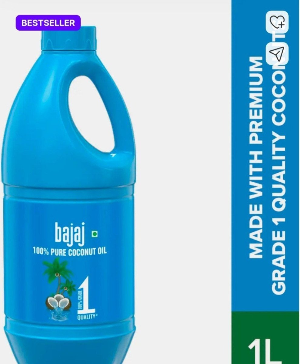 Bajaj 100% Pure Coconut Oil, 1L at 497.



More Details 👉 

📢 Join WhatsApp Deals


#DealsHeaven #LootDeals #BestDeals