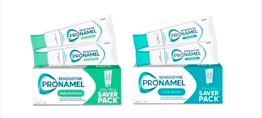 Amazon | Sensodyne Pronamel Enamel Protection Toothpaste 140g (2x70g) Combo Pack 

👉 Daily Protection @ ₹238


👉 Fresh Breath @ ₹238


More Details 👉 

📢 Join WhatsApp Deals


#DealsHe...