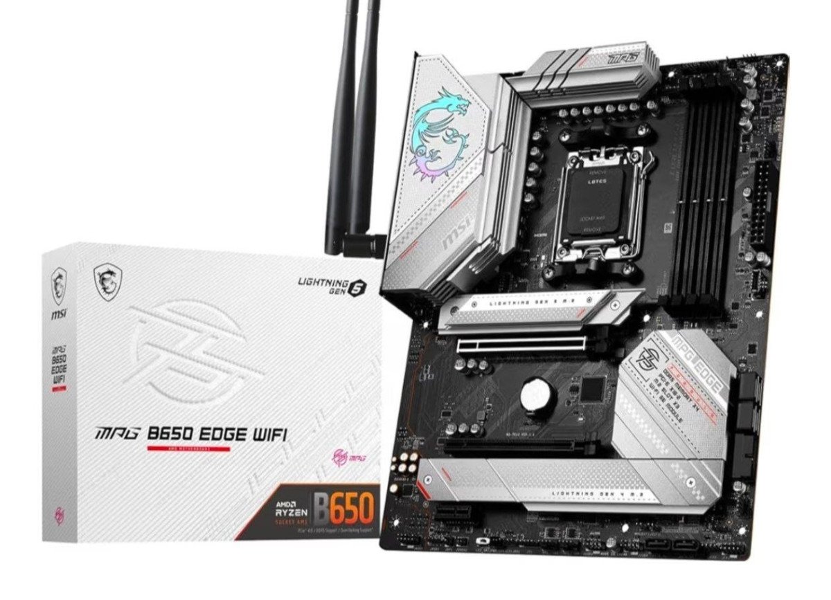 Loot Faast Msi Mpg B650 Edge Wifi Atx Motherboard 