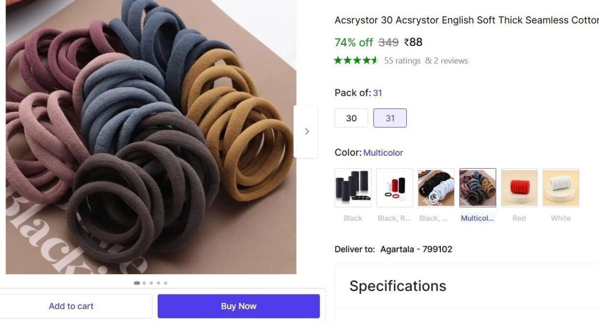 💥 30 Pcs Rubber Bands @ ₹88



More Details 👉 

📢 Join WhatsApp Deals


#DealsHeaven #LootDeals #BestDeals