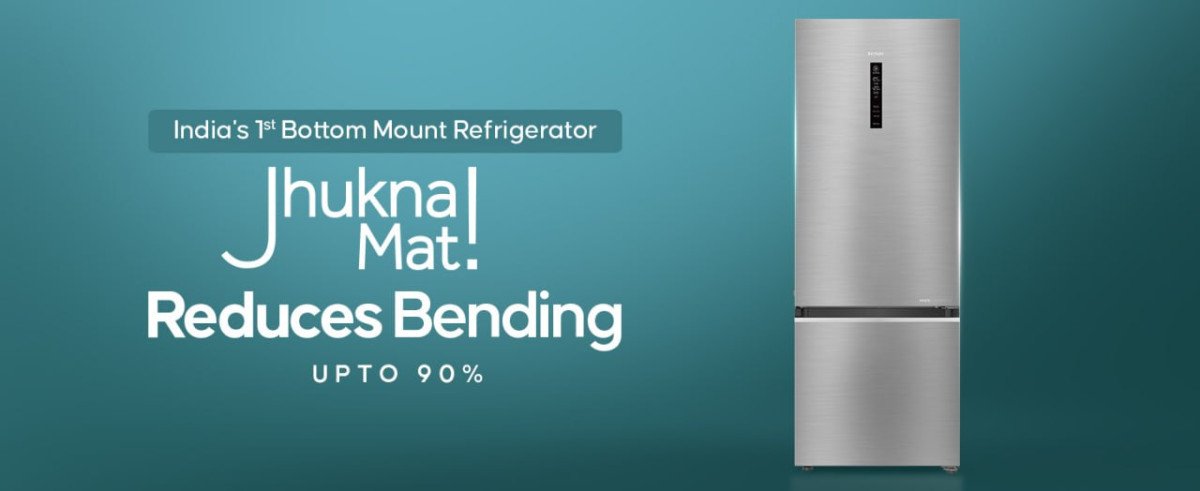 Loot Haier 325l Bottom Mount Double Door Refrigera