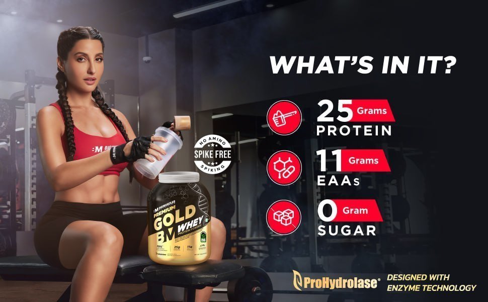 Bigmuscles Premium Gold Whey (1 Kg) 1599