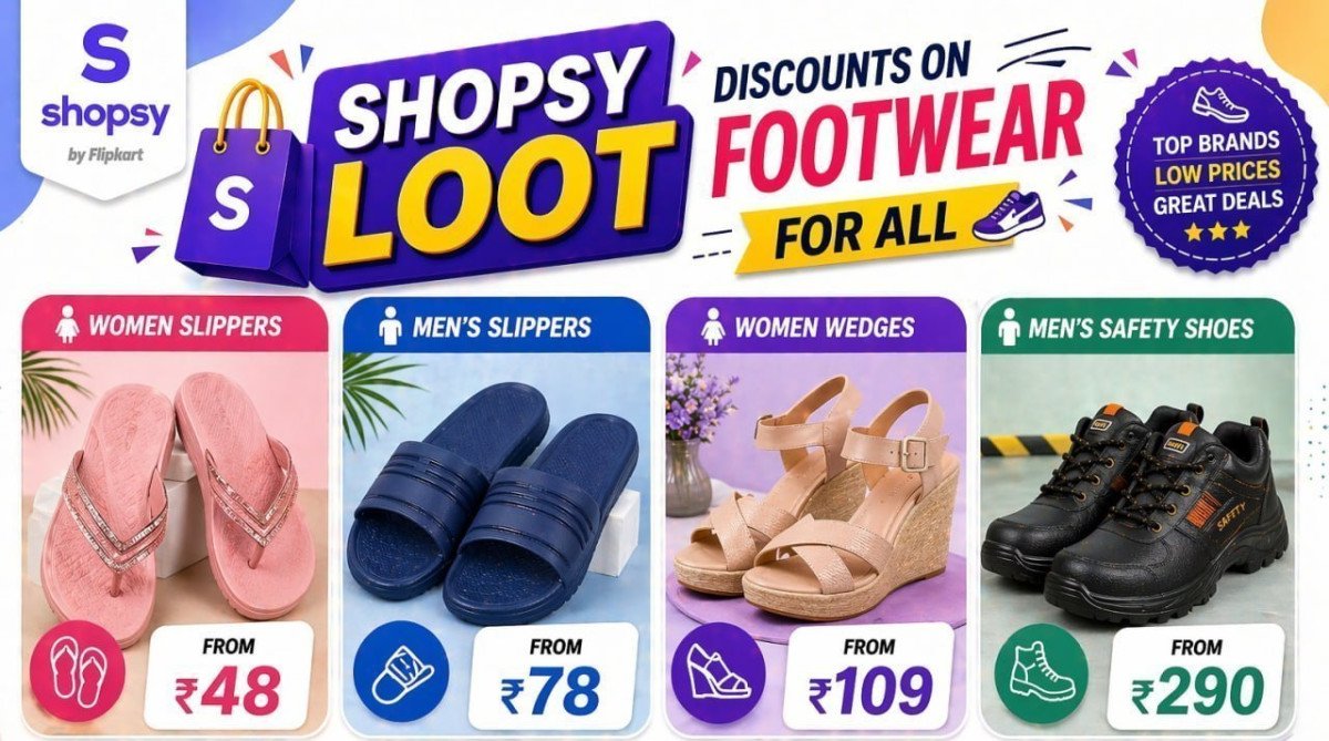 Shopsy Loot - Discounts On Footwear For All Women 