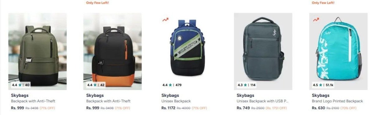 upto 71% Off -  Skybags Bagpack

Starting  Rs.999



More Details 👉 

📢 Join WhatsApp Deals


#DealsHeaven #LootDeals #BestDeals
