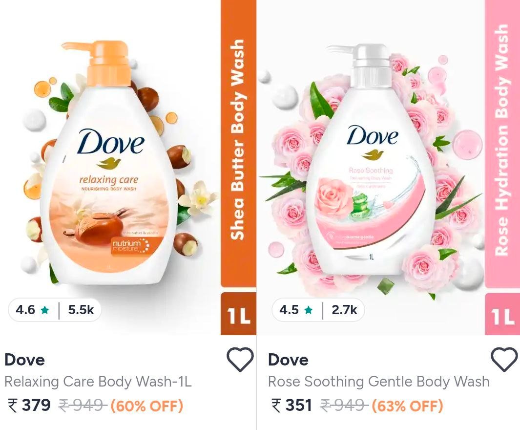 Myntra: Dove bodywash min 50%-60% off

Link: 

More Details 👉 

📢 Join WhatsApp Deals


#DealsHeaven #LootDeals #BestDeals