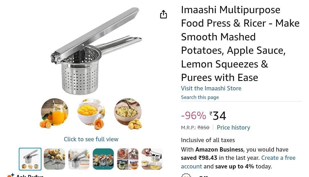 Loot @ 34🔥

🔗

More Details 👉 

📢 Join WhatsApp Deals


#DealsHeaven #LootDeals #BestDeals