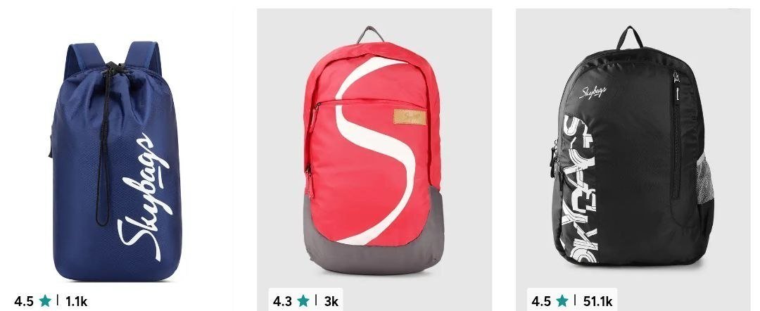 💥Flat 70-80% Off On Skybags Backpack & Luggage.

From 199🔥

🔗

More Details 👉 

📢 Join WhatsApp Deals


#DealsHeaven #LootDeals #BestDeals