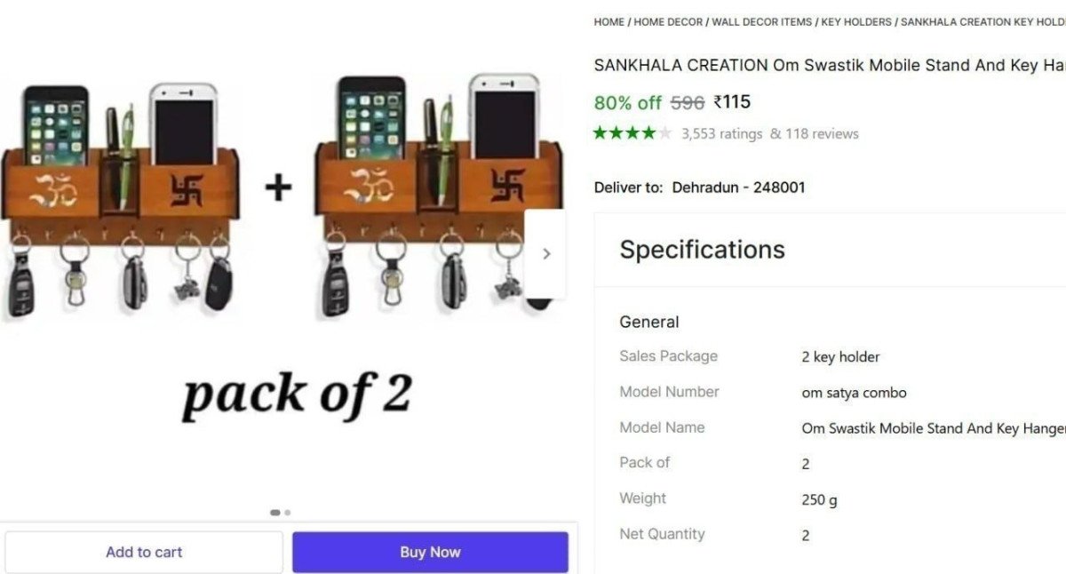 Wood Key Holder (8 Hooks, 2 Pcs) @ ₹115

 

More :  

More Details 👉 

📢 Join WhatsApp Deals


#DealsHeaven #LootDeals #BestDeals