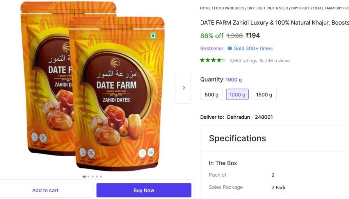Arabian Wet Dates 1kg @ ₹194



More Details 👉 

📢 Join WhatsApp Deals


#DealsHeaven #LootDeals #BestDeals