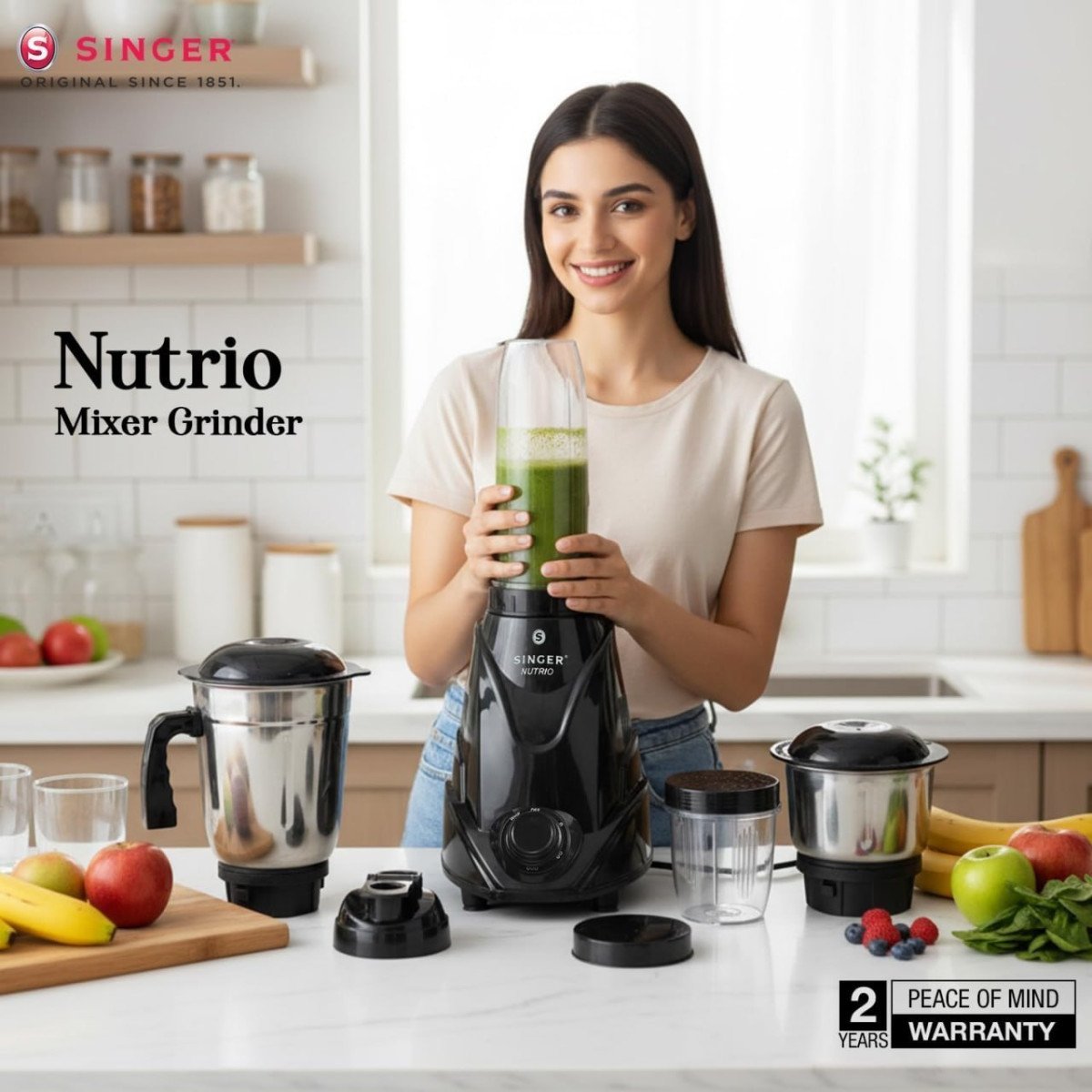 Singer Nutrio Mixer Grinder with 4 Jars | 500-watt @1899



More Details 👉 

📢 Join WhatsApp Deals


#DealsHeaven #LootDeals #BestDeals