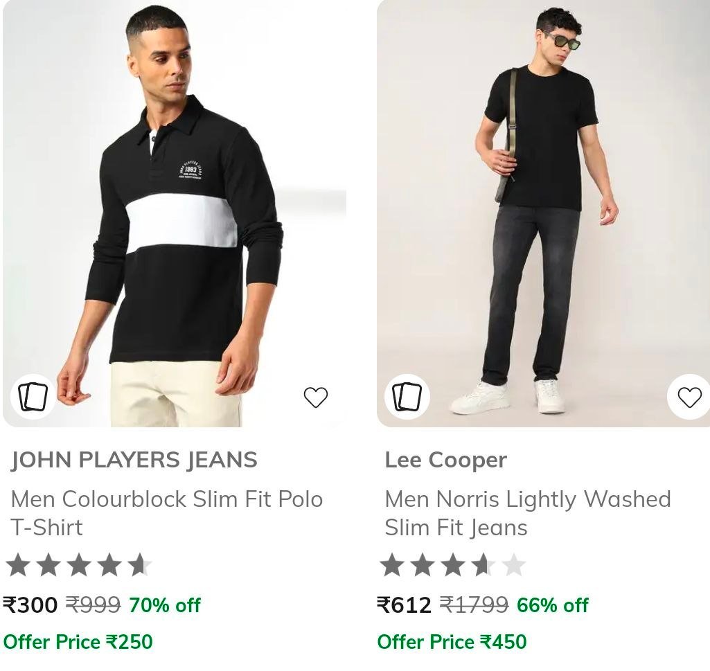 Ajio | Vero Moda & Only Min 60% off 


Largerst Trends Collection Min 65%  Netplay , DNMX and more


More Details 👉 

📢 Join WhatsApp Deals


#DealsHeaven #LootDeals #BestDeals