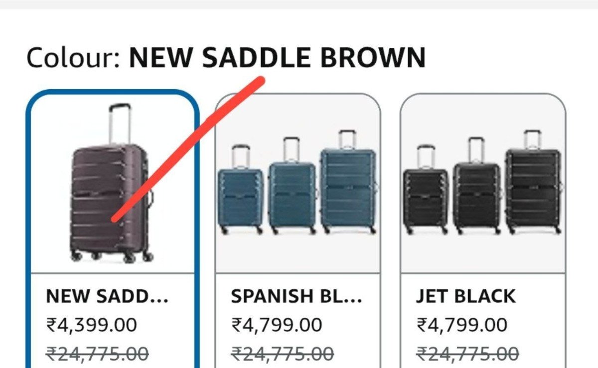 Grab🔥🔥

@4399/-



Other colours costs more 🔥

More Details 👉 

📢 Join WhatsApp Deals


#DealsHeaven #LootDeals #BestDeals